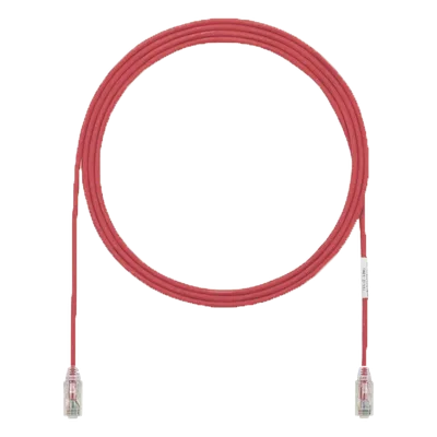 Cable de Parcheo UTP / Cat6A / 28AWG / CM-LSZH / 1.52 m (5 pies) / Rojo