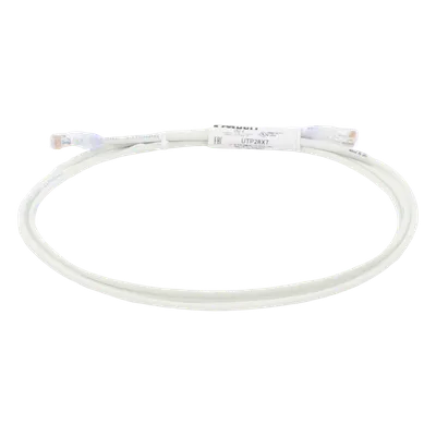 Cable de Parcheo UTP / Cat6A / 28AWG / CM-LSZH / 2.13 m (7 ft) / -40 a 75°C / PoE Tipo 4