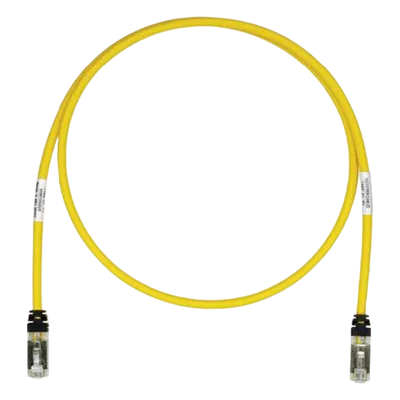 Patch Cord Cat6A / Blindado S/FTP / 26 AWG / 1.5 m (4.92 ft) / CM/LS0H / Amarillo