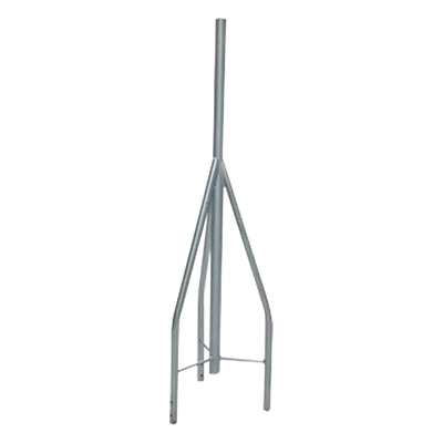 Tramo de Remate / Tubo Industrial 1 1/4" / Tubo Central 2 3/8" / Ced. 40 / Galvanizado