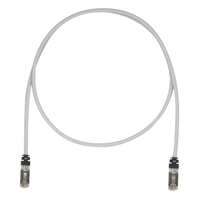 Patch Cord / Cat6A / S/FTP Blindado / 26 AWG / 3 m (9.84 ft) / CM/LSZH / PoE++ / Gris