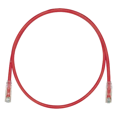 Cable de Parcheo UTP Cat6 / 24 AWG / CM / 3.05 m (10 Pies) / Rojo