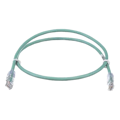 Cable de Parcheo UTP Cat6 / 24 AWG / CM / 0.91 m (3 pies) / Verde