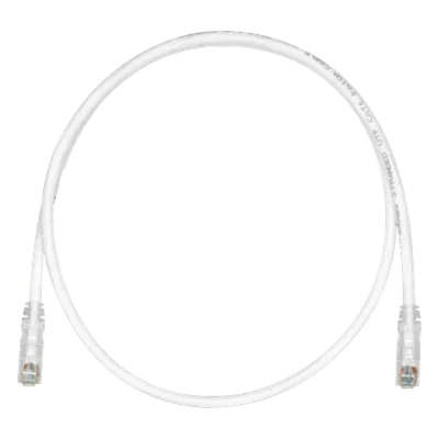 Cable de Parcheo / Cat6 / 24 AWG / CM / 0.91 m (3 ft) / UTP / Blanco Mate