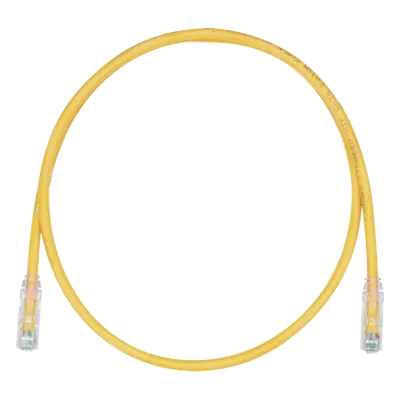 Cable de Parcheo UTP Cat6 / 24 AWG / CM / 1.52 m (5 pies) / Amarillo
