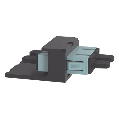 Módulo Acoplador / SC Duplex / Fibra Multimodo OM3/OM4 / Mini-Com / Cerámica Zirconia / Color Aqua