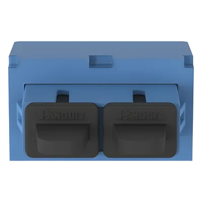 Módulo Acoplador / SC Duplex / Fibra Monomodo OS1/OS2 / Mini-Com / Cerámica Zirconia / Azul