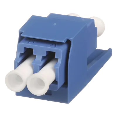 Módulo Acoplador / LC Duplex / Monomodo OS1/OS2 / Mini-Com / Cerámica Zirconia / 1 Espacio Modular