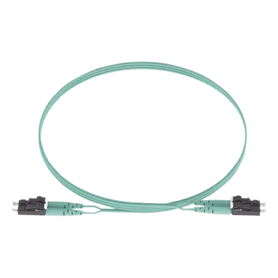 Jumper de Fibra Óptica / Multimodo OM3 50/125 / LC-LC Dúplex / OFNR Riser / LSZH / 5 m (16.40 pies)
