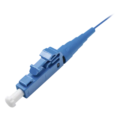 Pigtail de Fibra Óptica / LC Simplex / Monomodo OS2 9/125 / 900µm / 1m (3.28 ft) / Azul