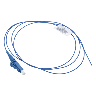 Pigtail de Fibra Óptica / LC Simplex / Monomodo OS2 9/125 / 900μm / LSZH / 3 m (9.84 ft) / Azul