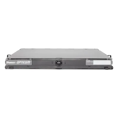 Panel de Distribución de Fibra Óptica / Montaje Rack 19" / 1UR / Hasta 96 Fibras / Bandeja Deslizable e Inclinable / 4 Placas FAP o FMP