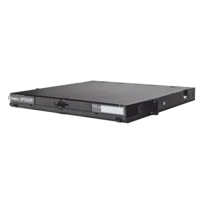Panel de Distribución de Fibra Óptica / Montaje Rack 19" / 1UR / Hasta 96 Fibras / Bandeja Deslizable e Inclinable / 4 Placas FAP o FMP