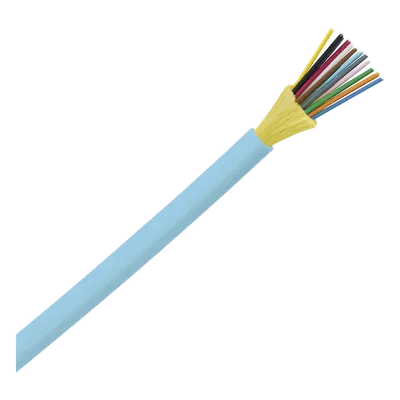 Cable de Fibra Óptica / 12 Hilos / Multimodo OM3 50/125 / Interior Tight Buffer 900 µm / OFNR Riser / 3.28 ft por marca