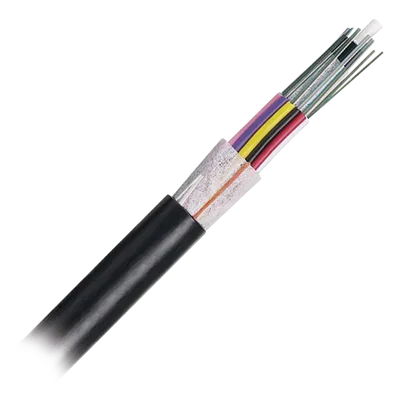 Cable de Fibra Óptica / 12 Hilos / OM3 50/125 / OSP Dieléctrico / MDPE / 3.28 ft