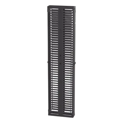 Organizador Vertical de Cables / Alta Densidad 45 RU / Doble Frontal y Posterior / 6 in (152 mm) Ancho / Acero y ABS / Push-to-Close