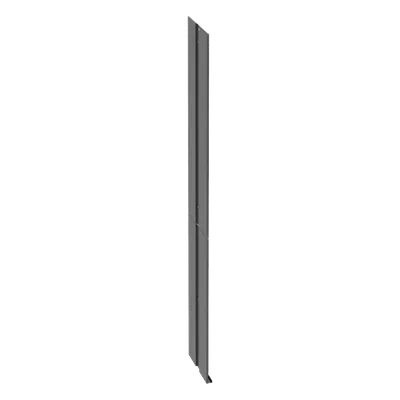 Tapa Final de Fila / 45 UR / 19" / Acero / 2131x420x41 mm / 7.0x1.4x0.13 ft