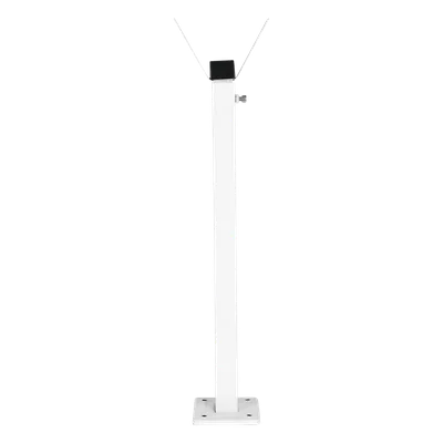 Poste para brazos de barrera / Acero / Altura ajustable / 4 m / 13.1 ft / Compatible universal