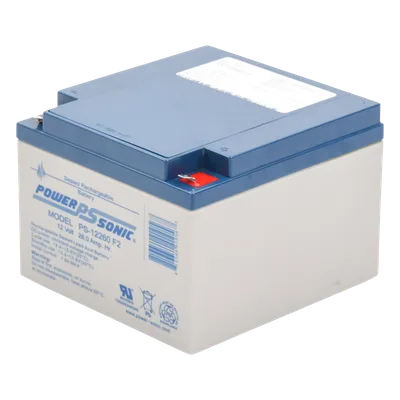 Batería de Respaldo AGM/VRLA / 12V / 26Ah / Terminales F2 / 5 Años Vida Útil / UL Reconocida