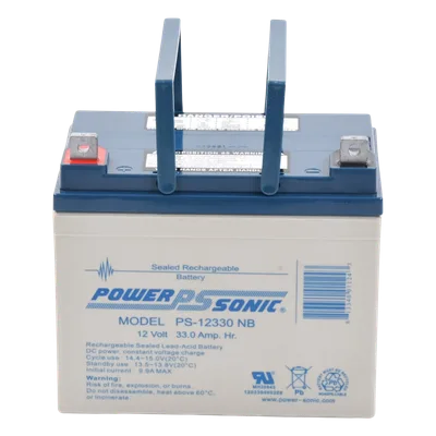 Batería de Respaldo AGM/VRLA / 12V / 33Ah @20hr / Terminales NB / 5 Años Vida Útil / UL Reconocida