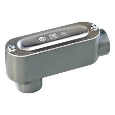Caja de Registro Ovalada / 3/4" (19.05 mm) / Tipo LB / Aluminio Diecast / NPT / UL y CSA