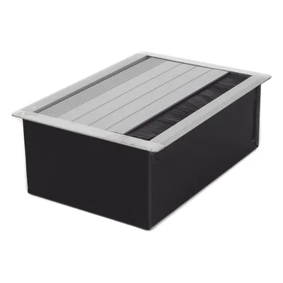 Caja Universal Vacía / 2 Módulos / Aluminio Anodizado / Escritorio / 2m / 6.56 ft / -20°C a +80°C