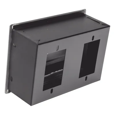 Caja Universal Vacía / 2 Módulos / Aluminio Anodizado / Escritorio / 2m / 6.56 ft / -20°C a +80°C