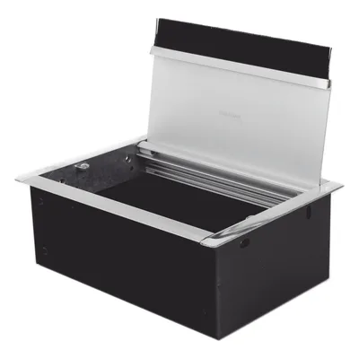 Caja Universal Vacía / 2 Módulos / Aluminio Anodizado / Escritorio / 2m / 6.56 ft / -20°C a +80°C