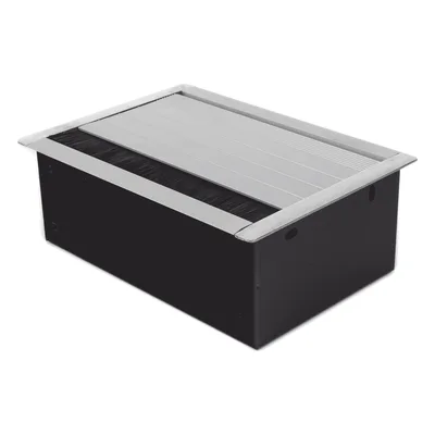 Caja Universal Vacía / 2 Módulos / Aluminio Anodizado / Escritorio / 2m / 6.56 ft / -20°C a +80°C