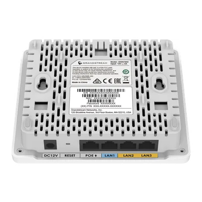 Punto de Acceso Wi-Fi 802.11 ac, 1.17 Gbps, con Switch Ethernet Integrado 1 puerto Gigabit y 3 puertos 10/100 Mbps, configuración desde la nube gratuita o desde controlador.
