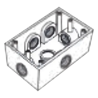 Caja Condulet / 6 Bocas / 3/4" (19.05 mm) / Aluminio Diecast / NPT / Intemperie