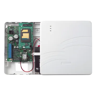 Comunicador de Alarma Dual / LTE 4G Cat1 e IP / Radio ECP / Encriptación AES-256 / Batería de Respaldo 24 h