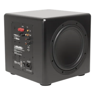 Subwoofer compacto de 12 in | 2 radiadores pasivos | amplificador interno de 350W