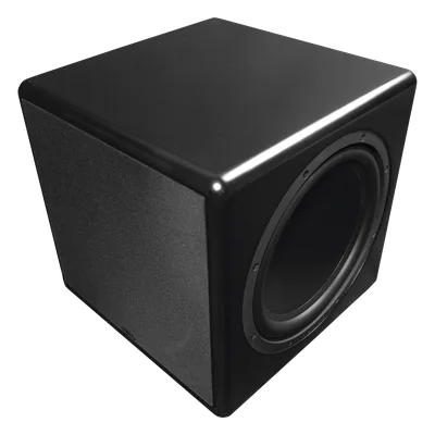 Subwoofer compacto de 12 in | 2 radiadores pasivos | amplificador interno de 350W