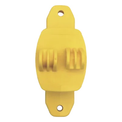 Aislador de Paso para Cerco Eléctrico / Aislamiento 18 kV / Resistencia Mecánica 10.2 kg / Protección UV / Polipropileno y Policarbonato