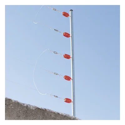 Aislador de Esquina para Cerco Eléctrico / Aislamiento 18 kV / Resistencia 7.5-10.2 kg / Anti UV / 66 mm x 31.6 mm