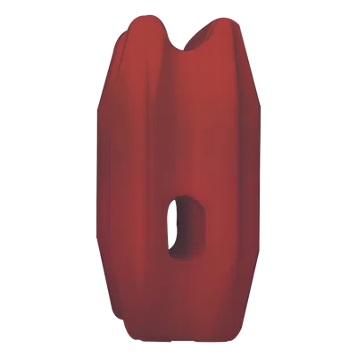 Aislador de Esquina para Cerco Eléctrico / Aislamiento 18 kV / Resistencia 7.5-10.2 kg / Anti UV / 66 mm x 31.6 mm