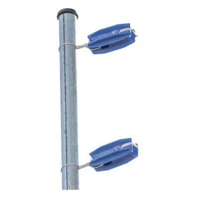 Aislador de Esquina para Cerco Eléctrico / 18 kV / Resistencia 10.2 kg / Anti UV / 66 mm x 31.6 mm