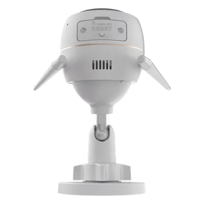 Cámara Bala IP / 2 Megapixel / Doble Lente 2.8 mm / 105° / Visión Nocturna a Color / IR 30 m (98.4 ft) / Wi-Fi 2.4 GHz / IP67 / Audio Bidireccional / Sirena y Luz Estroboscópica