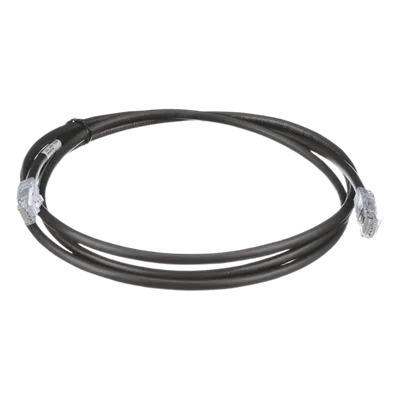 Cable de Parcheo UTP / Cat6A / 24 AWG / CM / 2.13 m (7 pies) / Negro