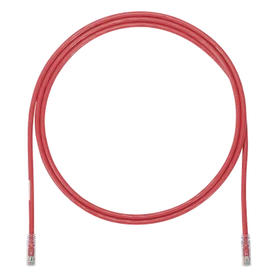 Cable de Parcheo UTP / Cat6A / 24 AWG / CM / 2.13 m (7 ft) / Rojo