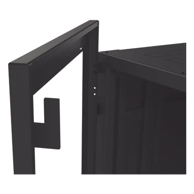 Gabinete de Piso para Telecomunicaciones / 24 UR / 600 x 1000 mm / Puerta con Cristal Templado / Cierre 3 Puntos / Postes Ajustables