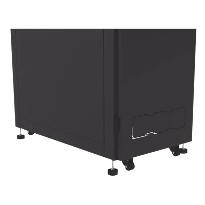 Gabinete Rack de Piso / 19" Estándar / 42UR / 600 mm x 1000 mm / Acero / Puerta con Cristal Templado