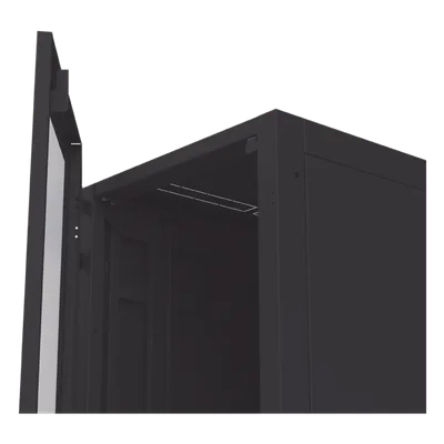 Gabinete Rack de Piso / 19" Estándar / 42UR / 600 mm x 1000 mm / Acero / Puerta con Cristal Templado