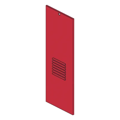 Puerta para gabinete de barrera / Diseño específico FAAC 620 / Acabado anticorrosión / Ajuste preciso de sellado