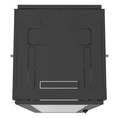 Gabinete Rack 19" / 42UR / 600 x 600 mm / Puerta Seguridad 3 Puntos / Cristal Templado / Laterales Desmontables