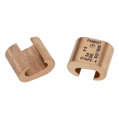 Conector de Compresión Tipo C / Rango 1/0 a 2/0 AWG / Cobre Sin Oxígeno / Aplicación Malla de Tierra