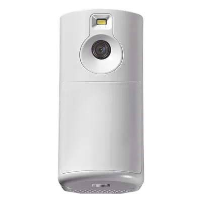 Detector de Movimiento IP Inalámbrico / Cámara CMOS Color 90° / Video H.264 VGA / PIR 12 m (39.4 ft) / Wiselink 915 MHz / Batería 4 Años