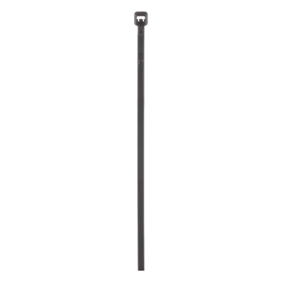 Cincho de Bloqueo / Nylon 6.6 Resistente a Intemperie / 203 mm x 2.5 mm / 8 pulgadas / UV Exterior / Negro / Paquete 100 pz