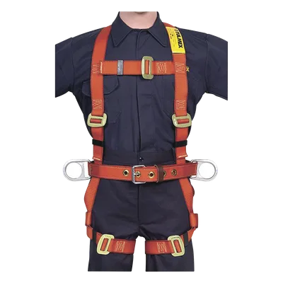 Arnés de Cuerpo Completo / Parada de Caídas y Posicionamiento / Unitalla / 1.5 kg / 3 Anillos D / Normativa ANSI-OSHA-ISO-NMX